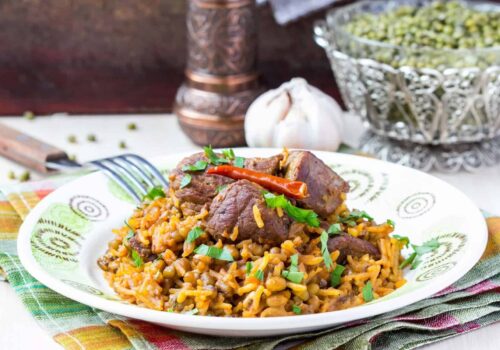 אושפלו עם בשר כבש