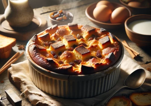 מתכון לברד פודינג / פודינג לחם