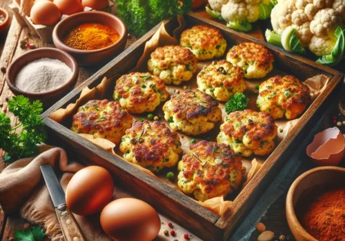 קציצות כרובית בתנור ללא גלוטן