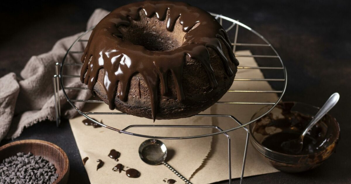 עוגת שיש עם שוקולד מריר - אוכל זה החיים