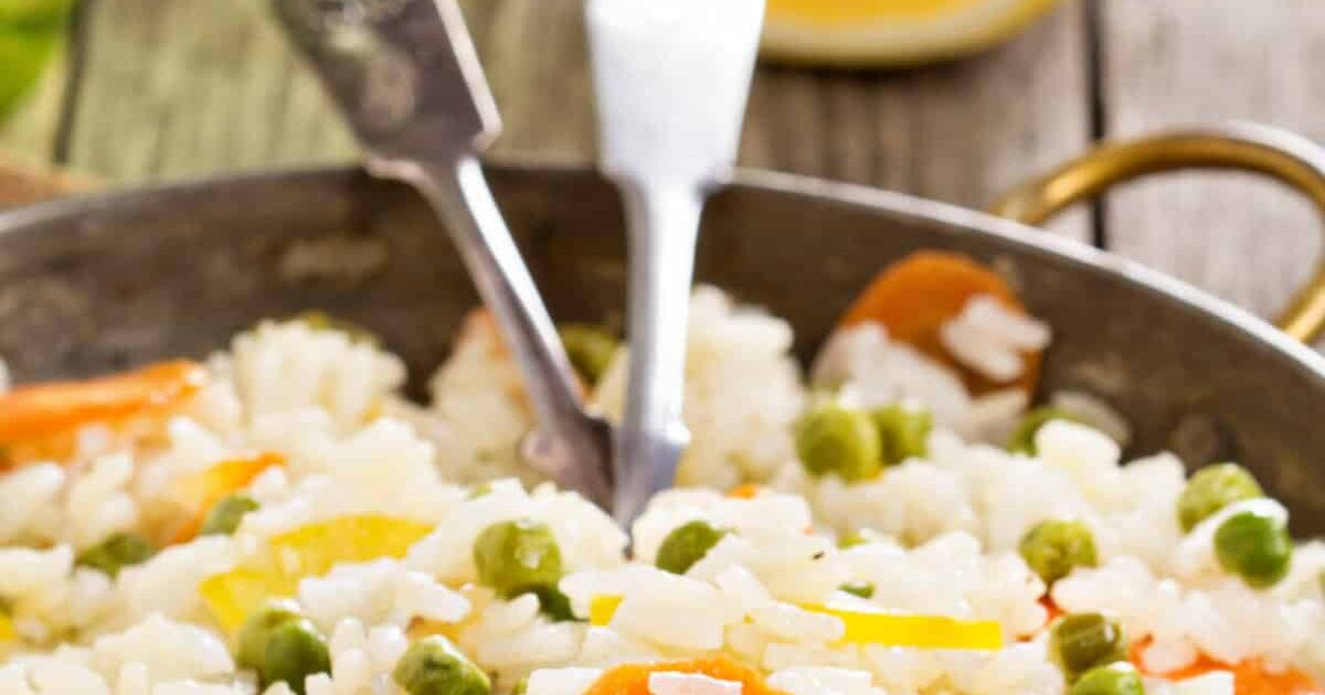 אורז עם ירקות בסיר אחד