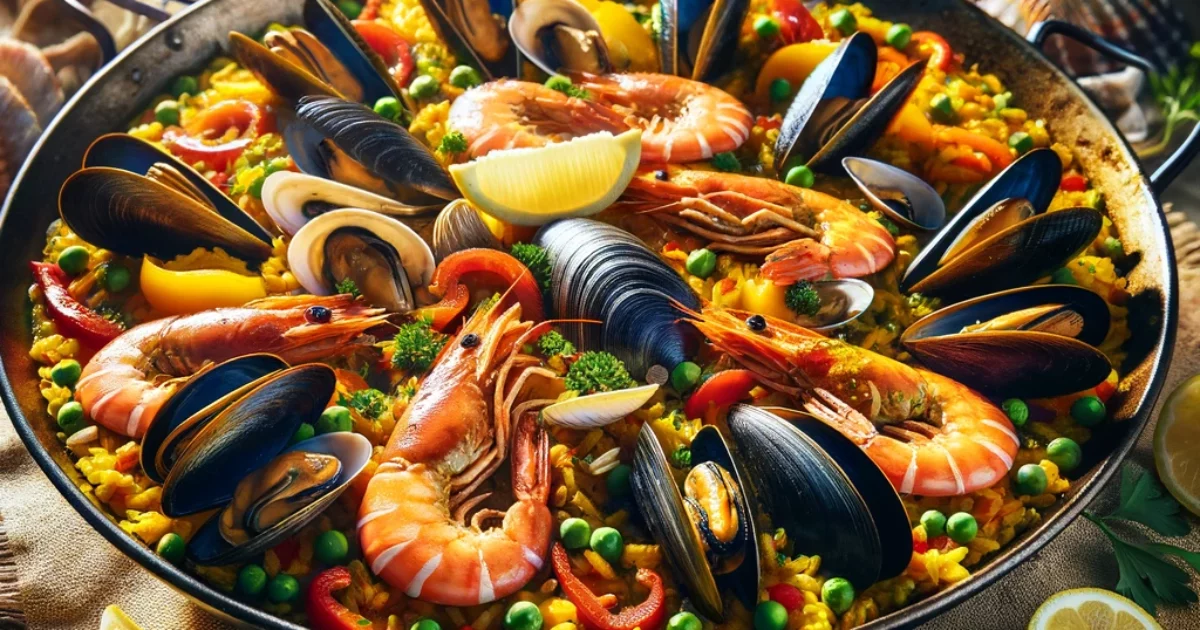 מתכון פאייה פירות ים