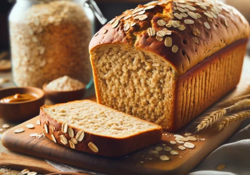 לחם טחינה ושיבולת שועל טבעוני ובריא בטירוף
