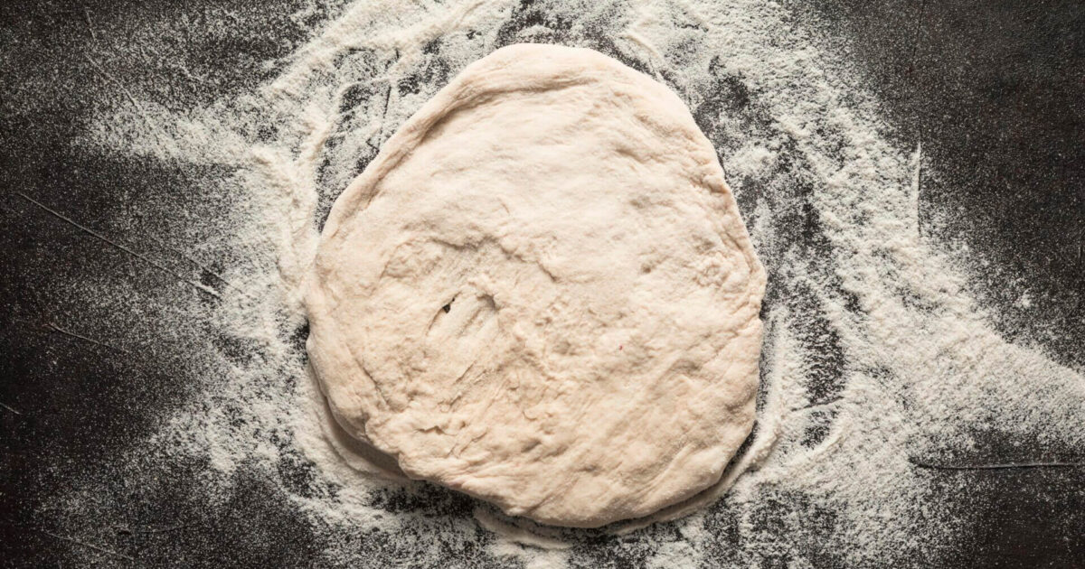 מתכון לבצק לפיצה ללא מיקסר
