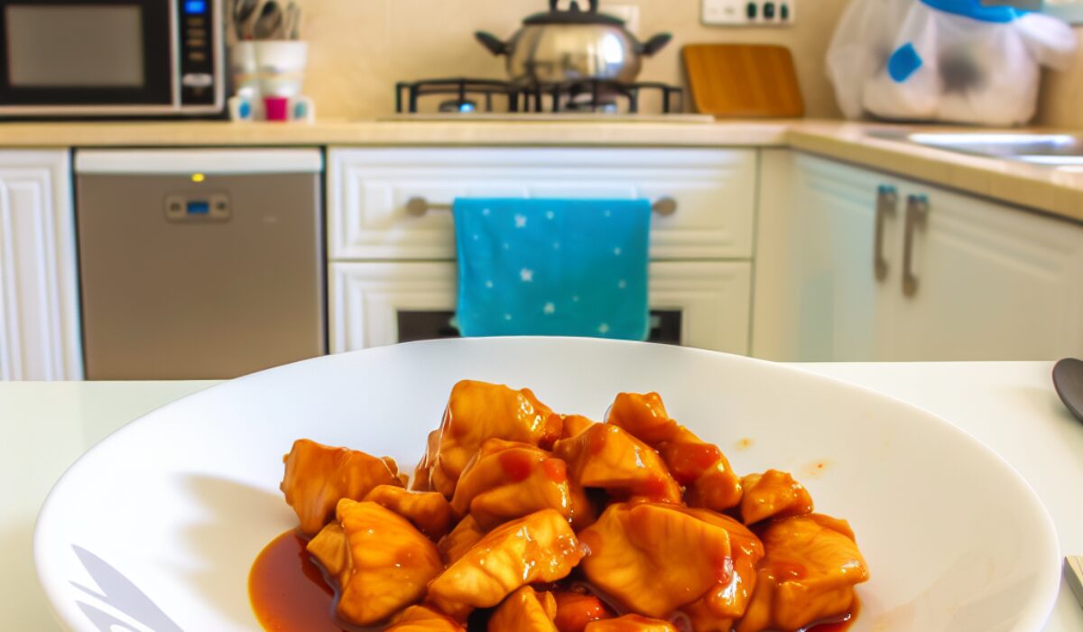 חזה עוף בצ'ילי מתוק ב-10 דקות בלבד!